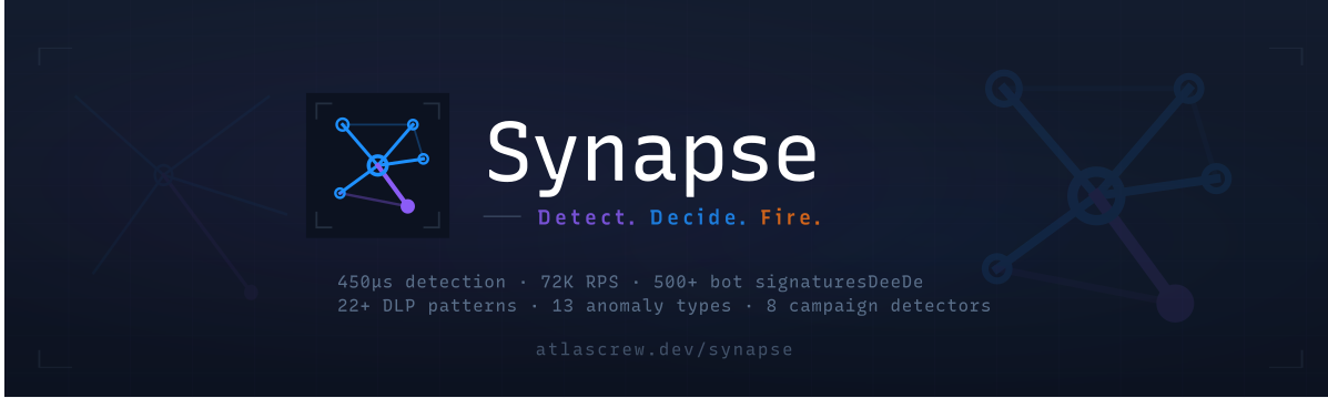 Synapse by Atlas Crew — embedded edge intelligence